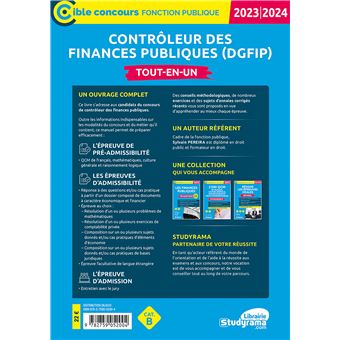 Contrôleur des finances publiques – Tout-en-un