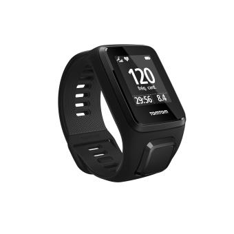 Montre connectée Multisport TomTom Spark 3 Cardio GPS Noir Taille L