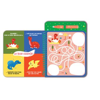 Mon feutre magique dinosaures - avec feutre à réservoir d'eau