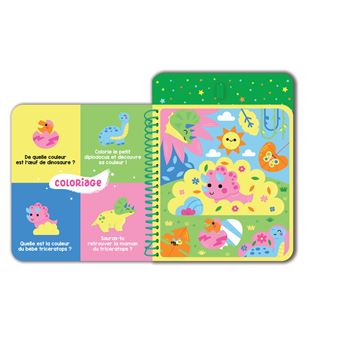 Mon feutre magique dinosaures - avec feutre à réservoir d'eau