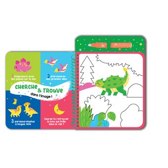 Mon feutre magique dinosaures - avec feutre à réservoir d'eau