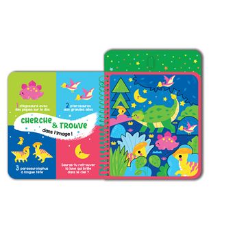 Mon feutre magique dinosaures - avec feutre à réservoir d'eau