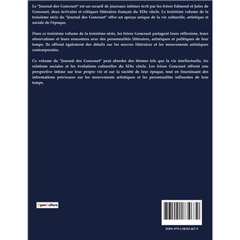 Journal Des Goncourt