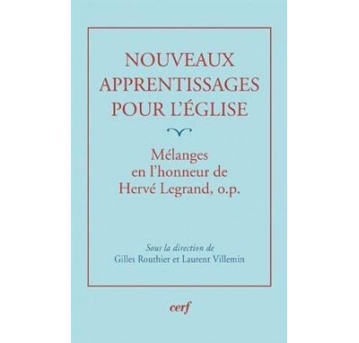 Nouveaux apprentissages pour l'Eglise - Gilles Routhier - broché