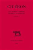 Des Termes extrêmes des biens et des maux. Tome II: Livres III-V