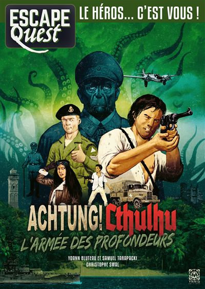 Escape Quest T11 Achtung! Cthulhu - Samuel Tarapacki - broché