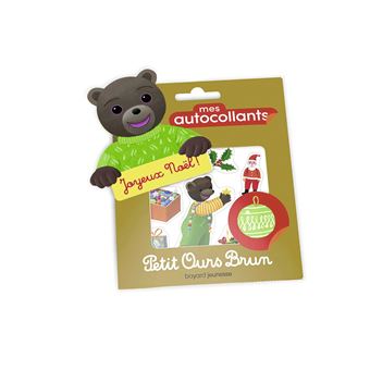 Petit Ours Brun - Mes autocollants Petit Ours Brun - Joyeux Noël Petit Ours Brun - Mes autocollants Petit Ours Brun - Joyeux Noël