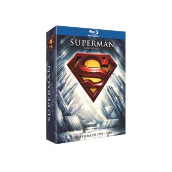 Coffret Superman Lanthologie Blu Ray - 