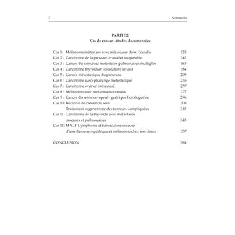 Traitement homéopathique, guérison de cancers et de tumeurs métastasées