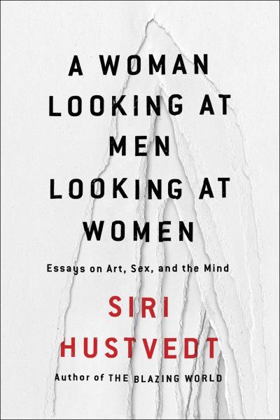 A woman looking at men looking at women