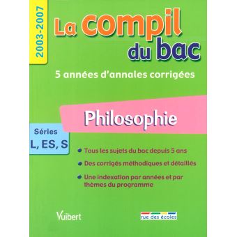 Compil du Bac Philosophie séries L ES S