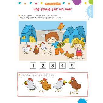 Bravo les maternelles - Mon cahier avec plein d'activités de maths