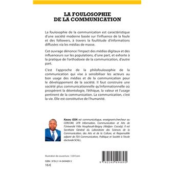 La foulosophie de la communication