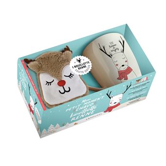 Coffret  Mon petit moment chaud bouillotte Renne