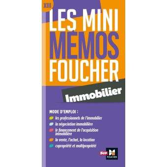 Les mini memos Foucher - Immobilier - Révision