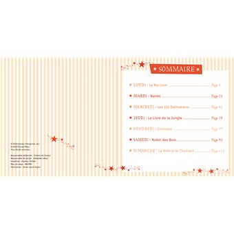 DISNEY ANIMAUX - 7 Histoires pour la semaine