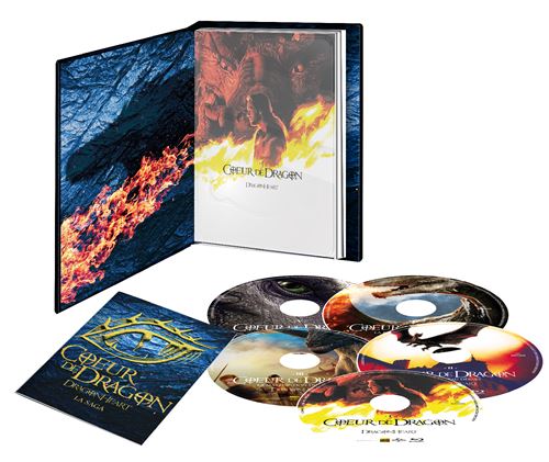 Cœur de Dragon L'Intégrale 5 Films Mediabook Blu-ray - Blu-ray