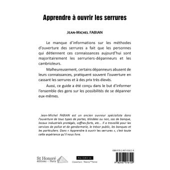 Apprendre à ouvrir les serrures
