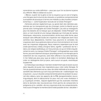 Sortir du mal-être par la Crédo-Thérapie