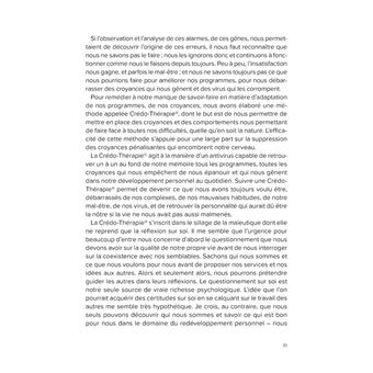 Sortir du mal-être par la Crédo-Thérapie
