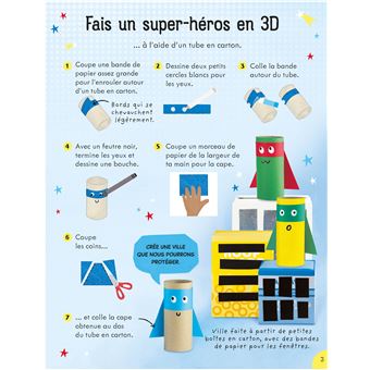 Les super-héros - Activités pour les petits