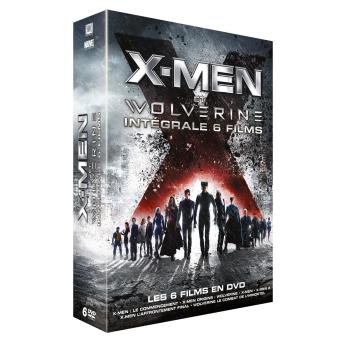 X-Men - Wolverine L'intégrale - Coffret 6 Films DVD - Bryan Singer, Brett  Ratner, Matthew Vaughn, Gavin Hood, James Mangold - DVD Zone 2 - Achat &  prix