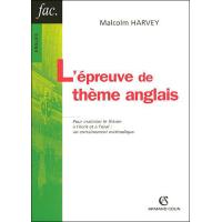 L'épreuve de thème anglais