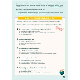 Cahier de vacances spécial entrepreneur.se