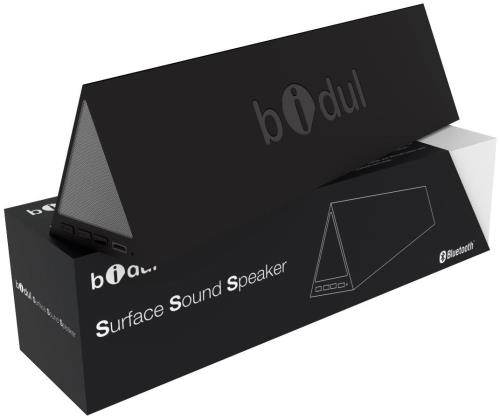 Enceinte Bidul Surface Sound Speaker Bluetooth Noir pour Surface