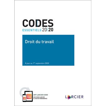 Code essentiel - Droit du travail