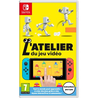 L’Atelier du jeu vidéo Nintendo Switch