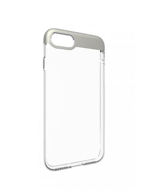 Etui Qdos Topper pour iPhone 7 Transparent et Argent