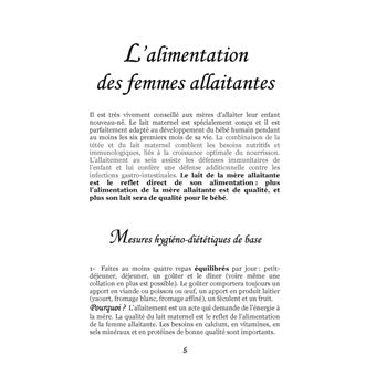 Quelle alimentation pour la femme allaitante ?