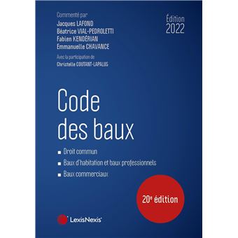 Code des baux 2022