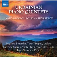 Ukrainian piano quintets - CD