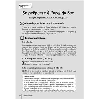 BiblioLycée - Les Caractères, La Bruyère - BAC 2024