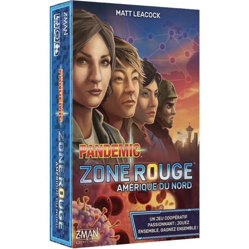 Jeu - Pandemic Zone Rouge : Amérique du Nord #DEFAULT