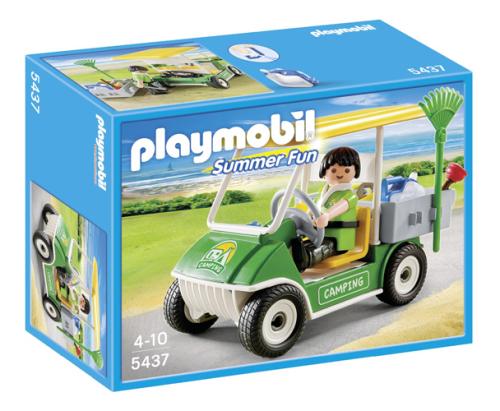 Playmobil Summer Fun - Kart d'entretien de camping