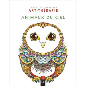 Animaux du Ciel - Carnet de coloriage Art-thérapie