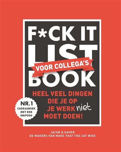 F*ck it list book voor collega’s