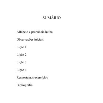 Rudimentos de latim