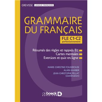 Grevisse Grammaire du français