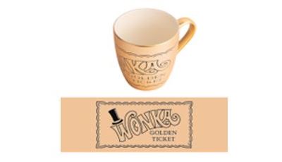 Mug Willy Wonka Golden Ticket