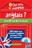 Qui sera le champion en anglais (à partir de 11 ans)