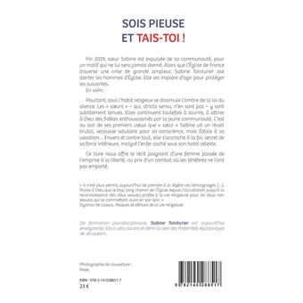 Sois pieuse et tais-toi !