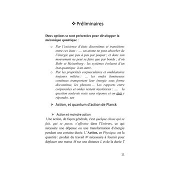 Petite introduction à la physique Quantique