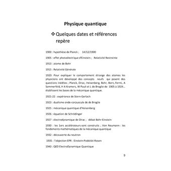 Petite introduction à la physique Quantique