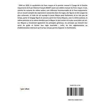 Vocabulaire du franc-maçon