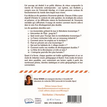 L'économie contemporaine en dix questions-clés