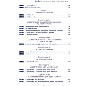 Guide du contentieux du droit des étrangers